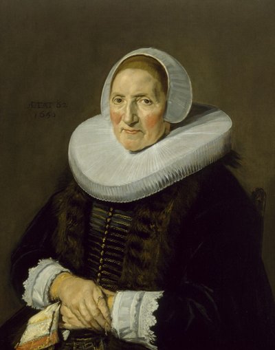 Porträt einer älteren Frau von Frans Hals